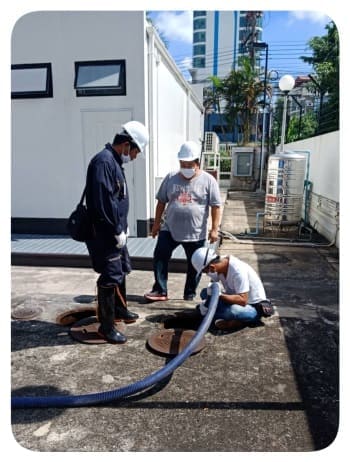 บริการล้างบ่อบำบัดน้ำเสีย